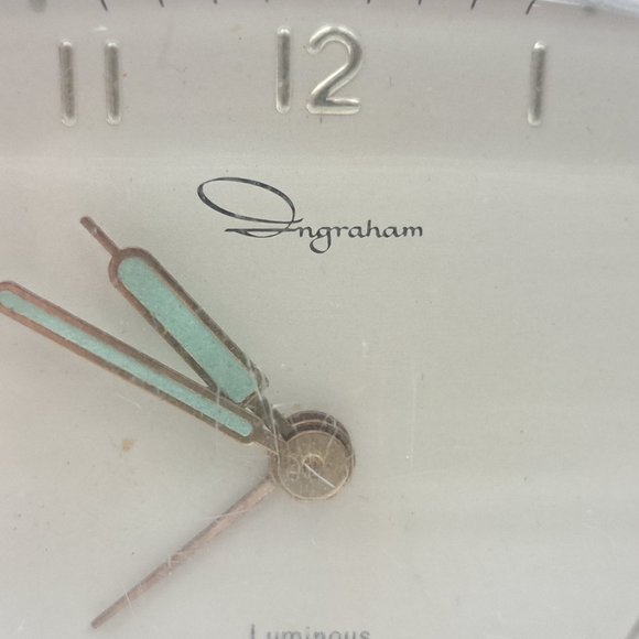 Ingraham Small Alarm Clock -Working - Picture 8 of 10